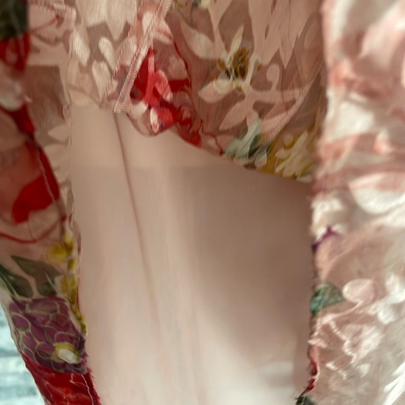 Outfit JPR Womens Multicolor Floral Silk/ Rayon Zipper Side Skirt Size 12 - Picture 5 of 7